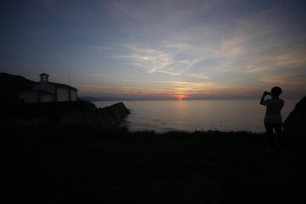 2 Habit, Sala, Terraza, Jardin, Parking Gratis Apartment Zumaia Luaran gambar