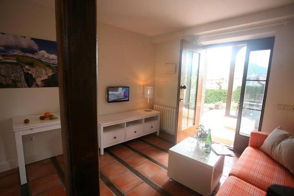 2 Habit, Sala, Terraza, Jardin, Parking Gratis Apartment Zumaia Luaran gambar